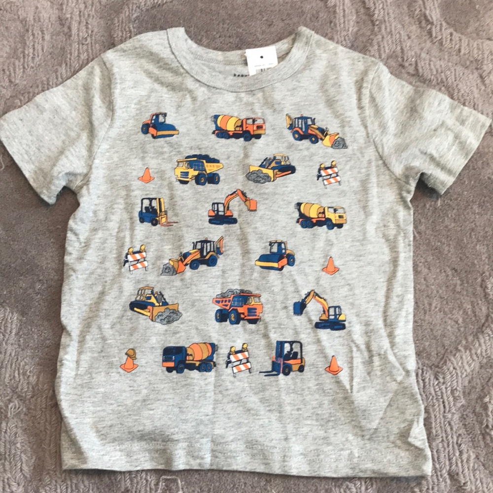 NWT Baby Gap construction tee 3 yrs